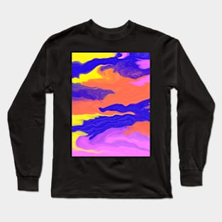 Where The Ocean And Sky Meet Long Sleeve T-Shirt